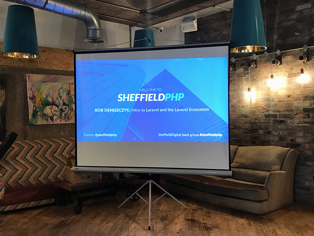 Sheffeild PHP 'Intro to Laravel & the Laravel Ecosystem'